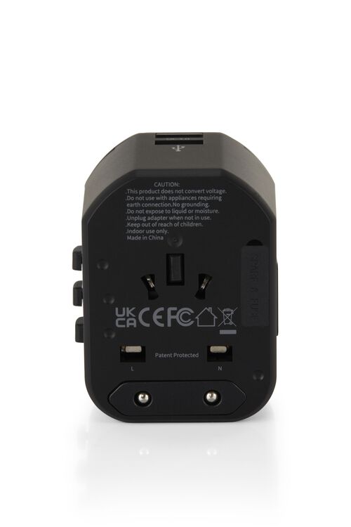AT ACCESSORIES UNI TRA ADAPTER 2 USB  C  hi-res | American Tourister