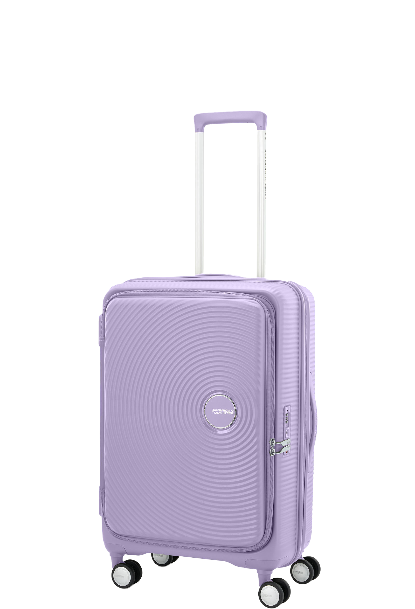 CURIO BOOK OPEN SPINNER 68/25 EXP TSA BO  transparent | American Tourister