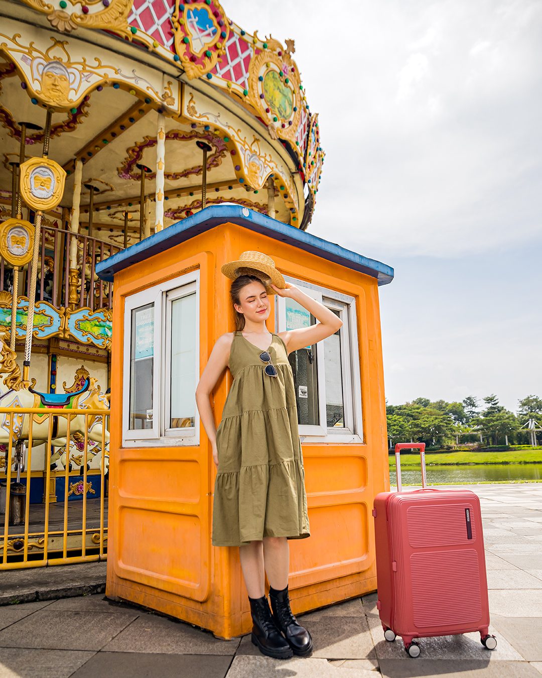 MAXIVO กระเป๋าเดินทางขนาด 25 นิ้ว TSA  lifestyle | American Tourister