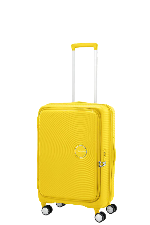 CURIO BOOK OPEN SPINNER 68/25 EXP TSA BO  transparent | American Tourister