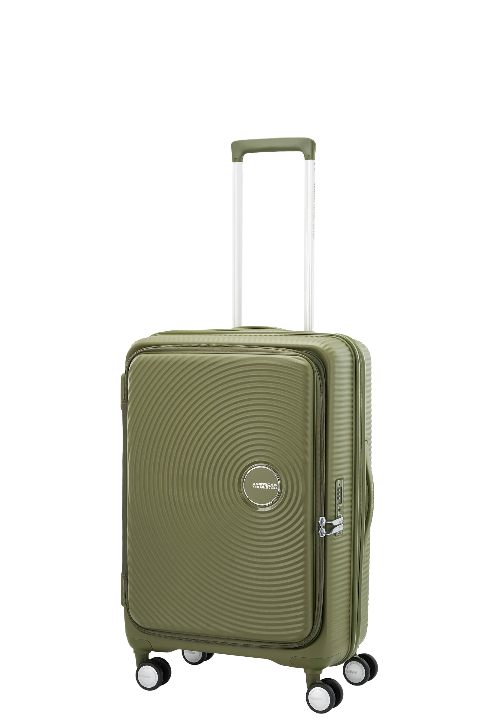 CURIO BOOK OPEN SPINNER 68/25 EXP TSA BO  transparent | American Tourister