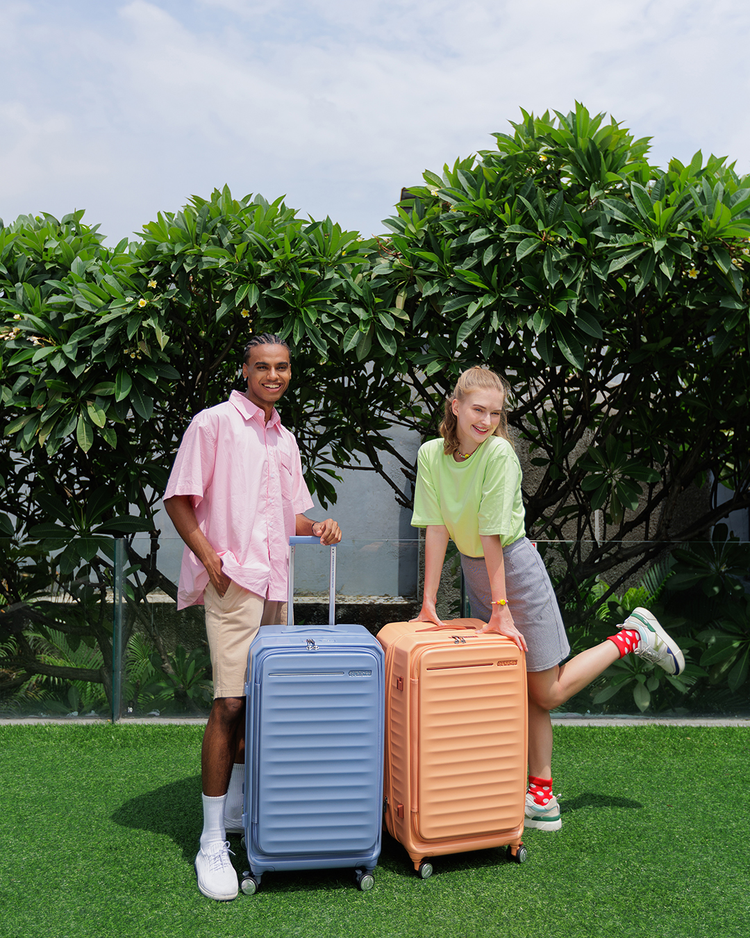 FRONTEC กระเป๋าเดินทางขนาด 25 นิ้ว EXP TSA AM  lifestyle | American Tourister